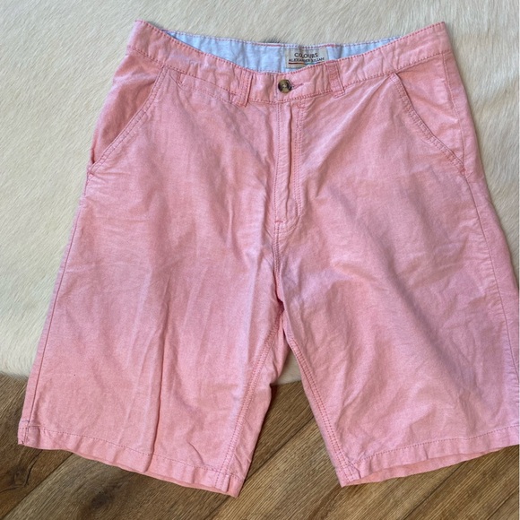 Alexander Julian flat-front chino shorts - Picture 1 of 8